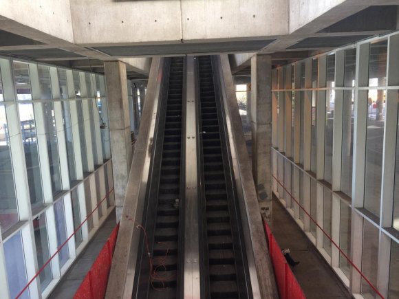 RIOC's Landmark Waste of Taxpayer Money RIOC could do us all a favor by fixing the Motorgate escalator. Wanna bet it'd take less than $14,000,000? Glide down, hop straight out to the East Promenade.