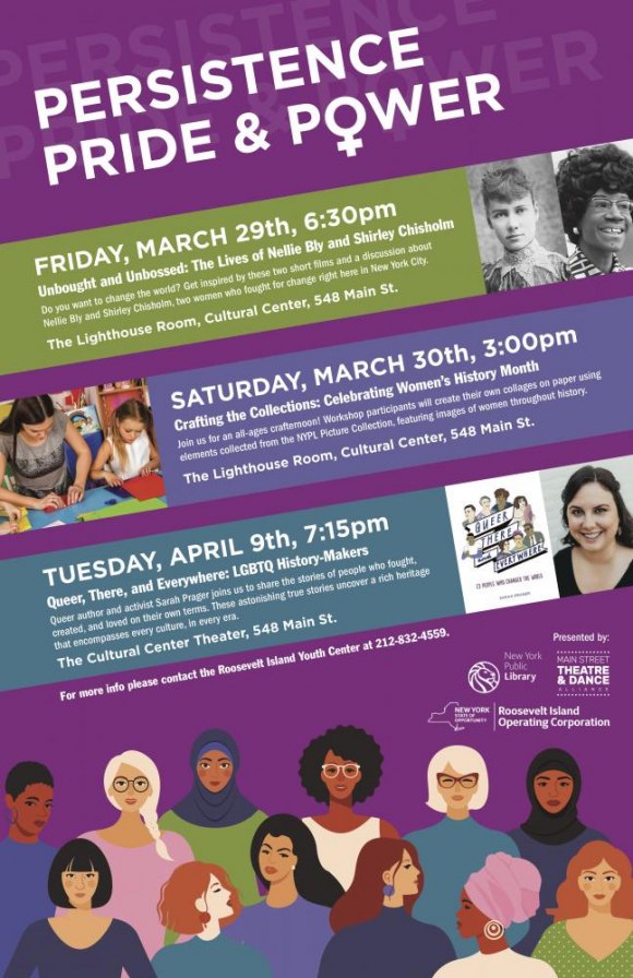 April 9th, Persistence, Pride and Power: Local Groups Celebrate Women's History Month, More April 9th, Persistence, Pride and Power: Local Groups Celebrate Women's History Month, More