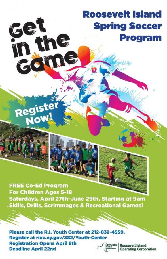 RIOC Youth Center Spring Soccer Registration Opens RIOC Youth Center Spring Soccer Registration Opens