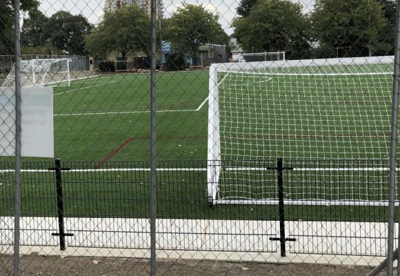 Octagon Field Reopens as Jack McManus, Wednesday, October 2nd Octagon Field, as it appeared near completion, with be renamed honoring PSD Chief Jack McManus