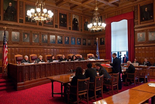 Roosevelt Island Pride: Paul G. Feinman First Openly Gay Court of Appeals Judge New York State Court of Appeals In Session