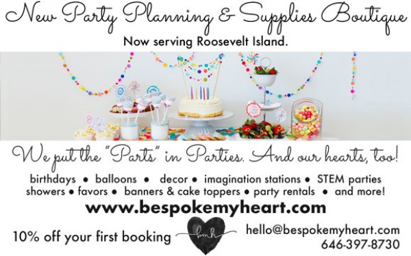 New Party Planning, Supplies, and Rentals Services on Roosevelt Island New Party Planning, Supplies, and Rentals Services on Roosevelt Island