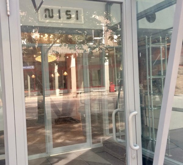 Nisi, Replacing Trellis, Set To Open September 1st Nisi's entrence mirrors its neighborhood, ready to open.