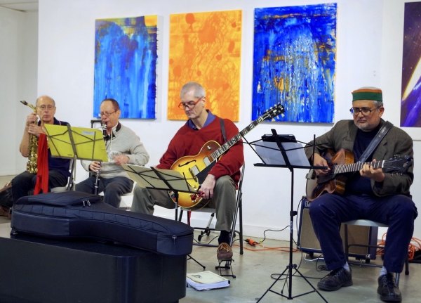November 18th, Jam Session: Combinatorial Equation - Duos, Trios and Quartets, Gallery RIVAA Jazz Jam