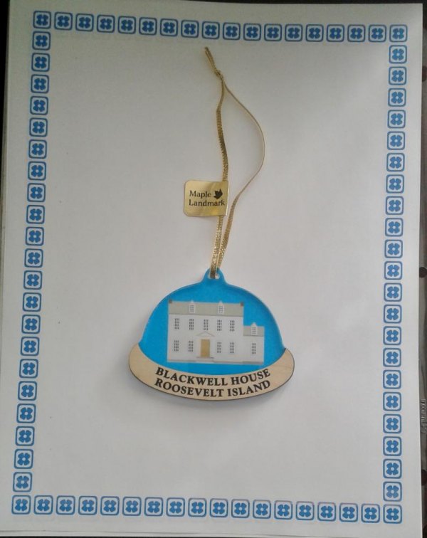 Roosevelt Island Historical Society's New Blackwell House Ornament Roosevelt Island Historical Society's New Blackwell House Ornament